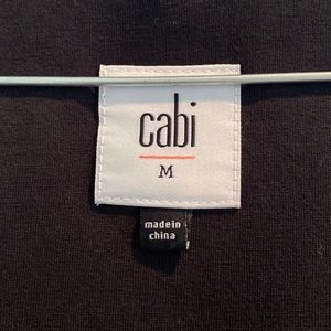 Cabi V neck black sheath type dress